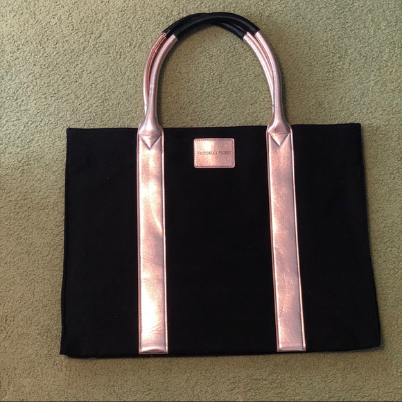Victoria's Secret Handbags - VS black weekender bag